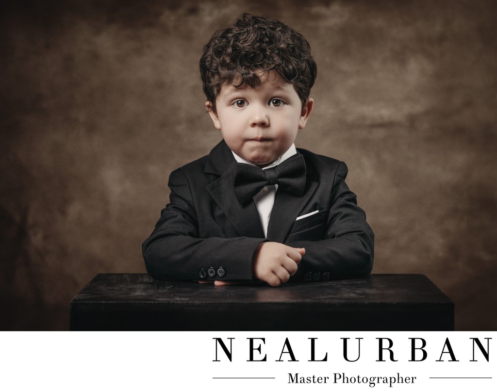 Neal Urban Kids Studio Portrait
