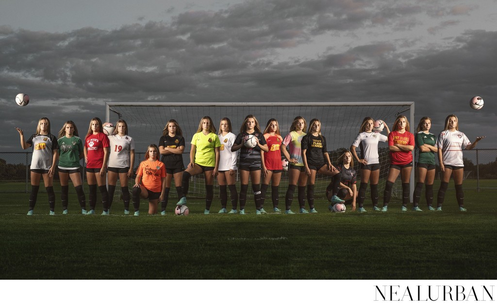 Years of Soccer Senior Portrait