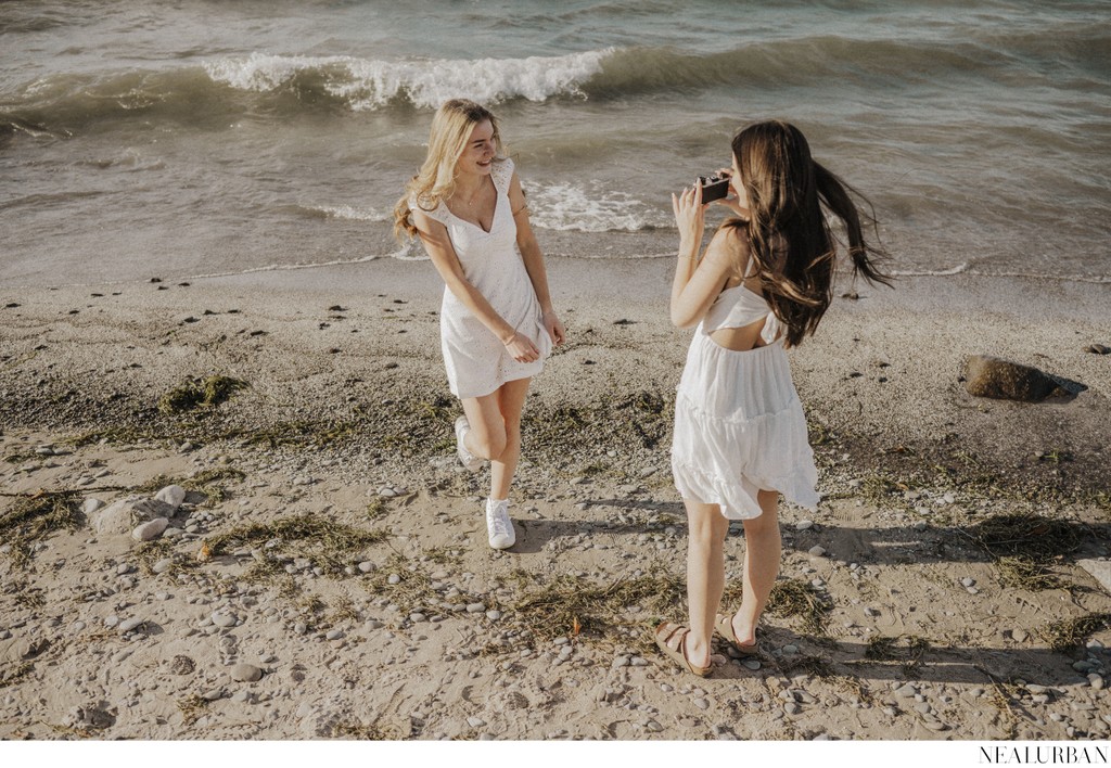 Best Friends Share High School Senior Photo Session