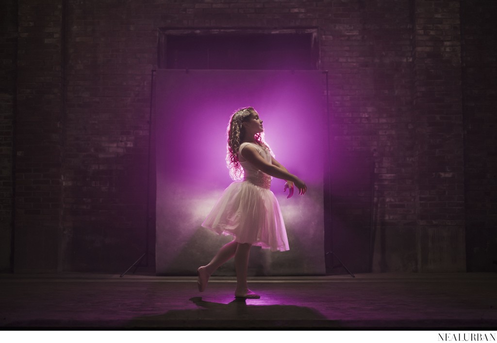 Ballet Dancer in Theater 