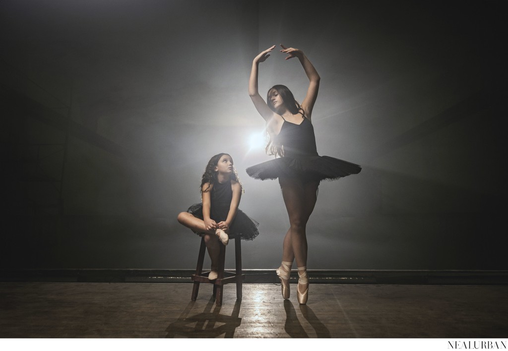 Ballet Sisters on Stage at Abandon Theater