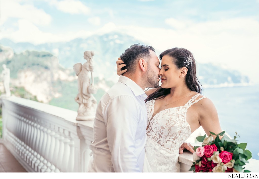 Villa Gioello Bride and Groom Amalfi Coast Italy