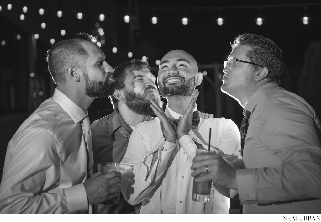 Groom on the Wedding Reception Dancefloor