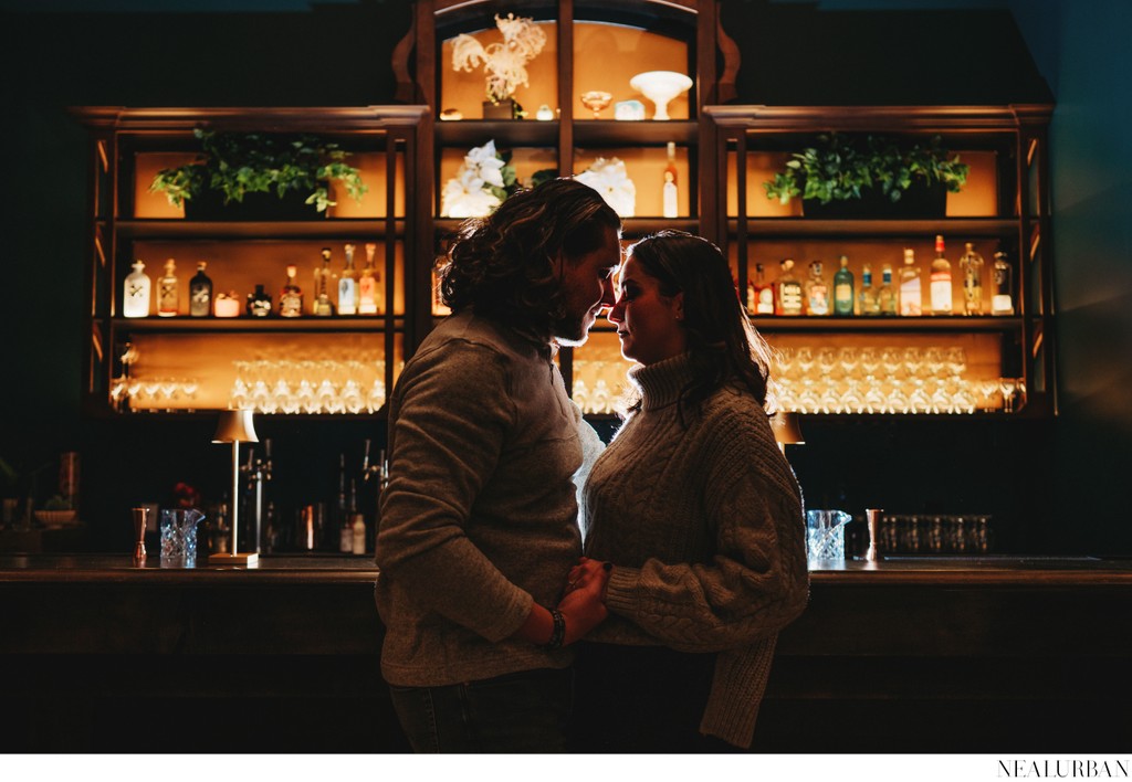 Engagement Session at The Show Buffalo NY