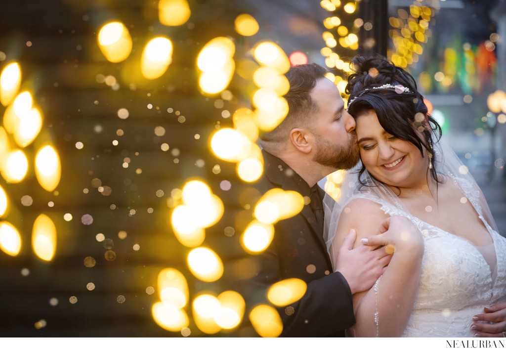 Holiday Bride and Groom Niagara Falls NY