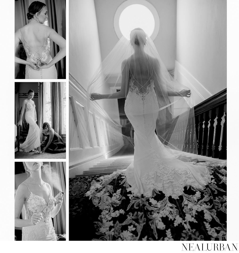 Bridal Portraits at the Athenaeum Hotel NY