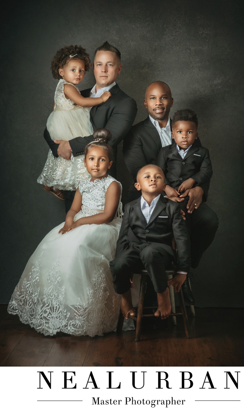 Portrait of a Beautiful Family