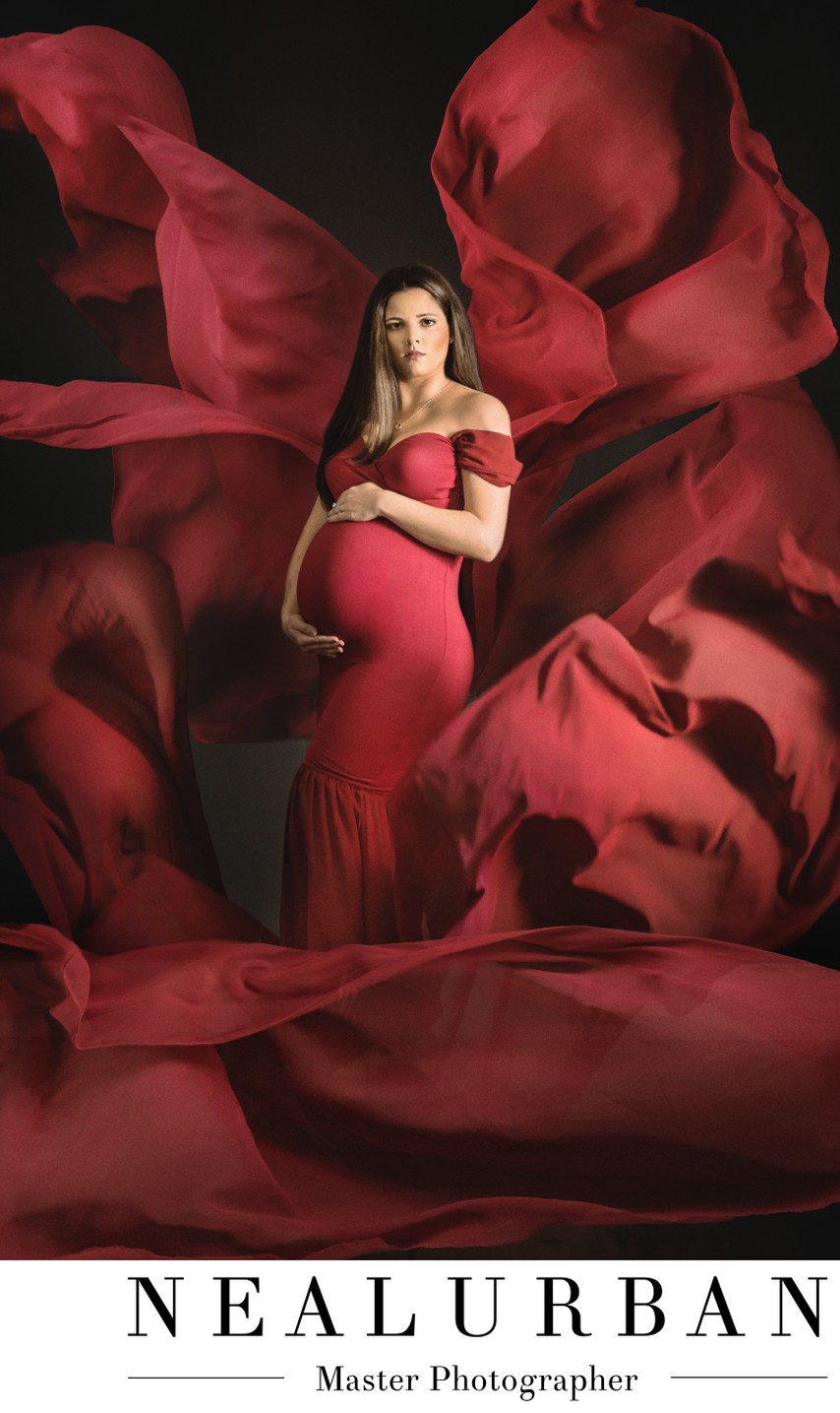 Maternity Studio Session with Flare