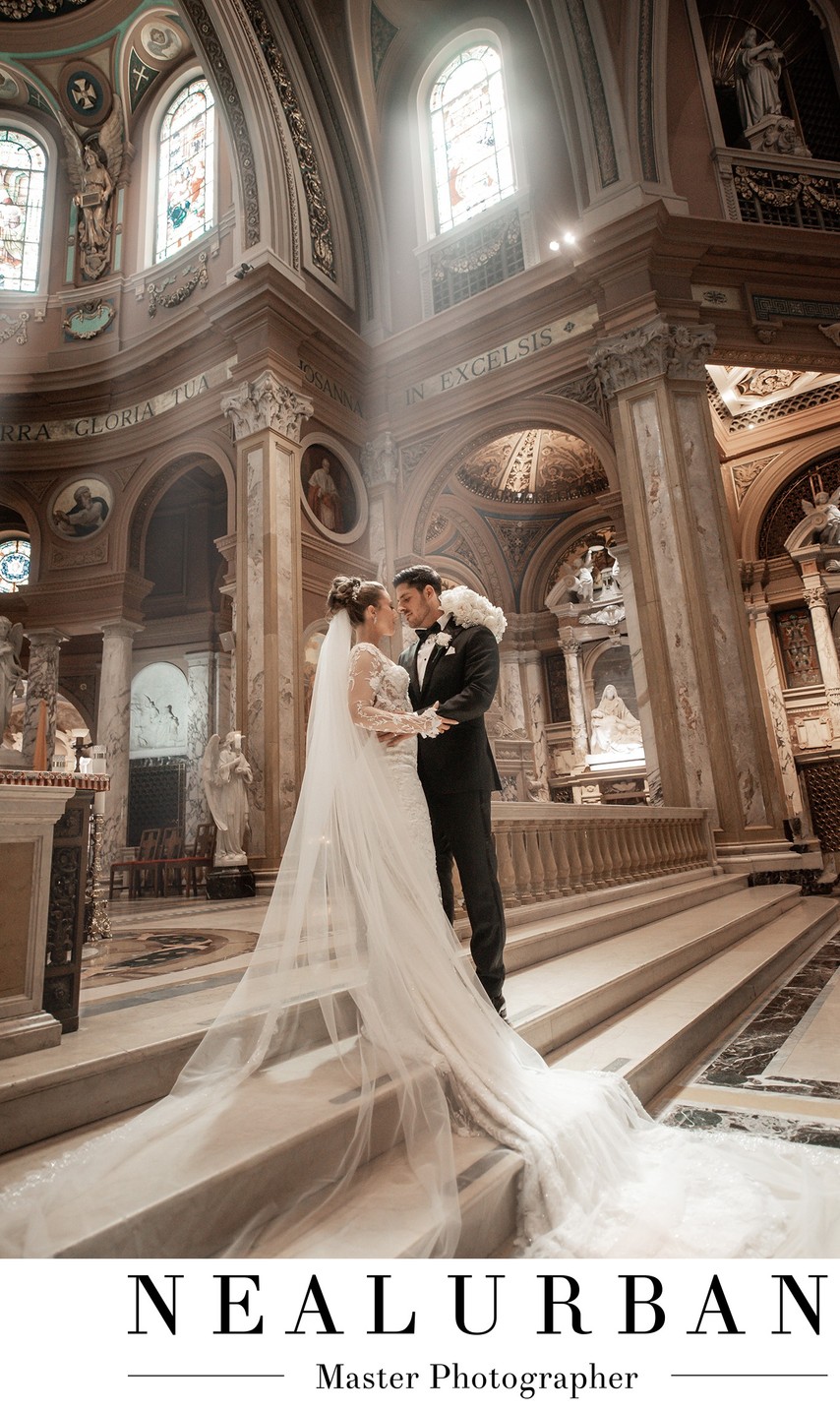 Basilica Bride and Groom Buffalo NY