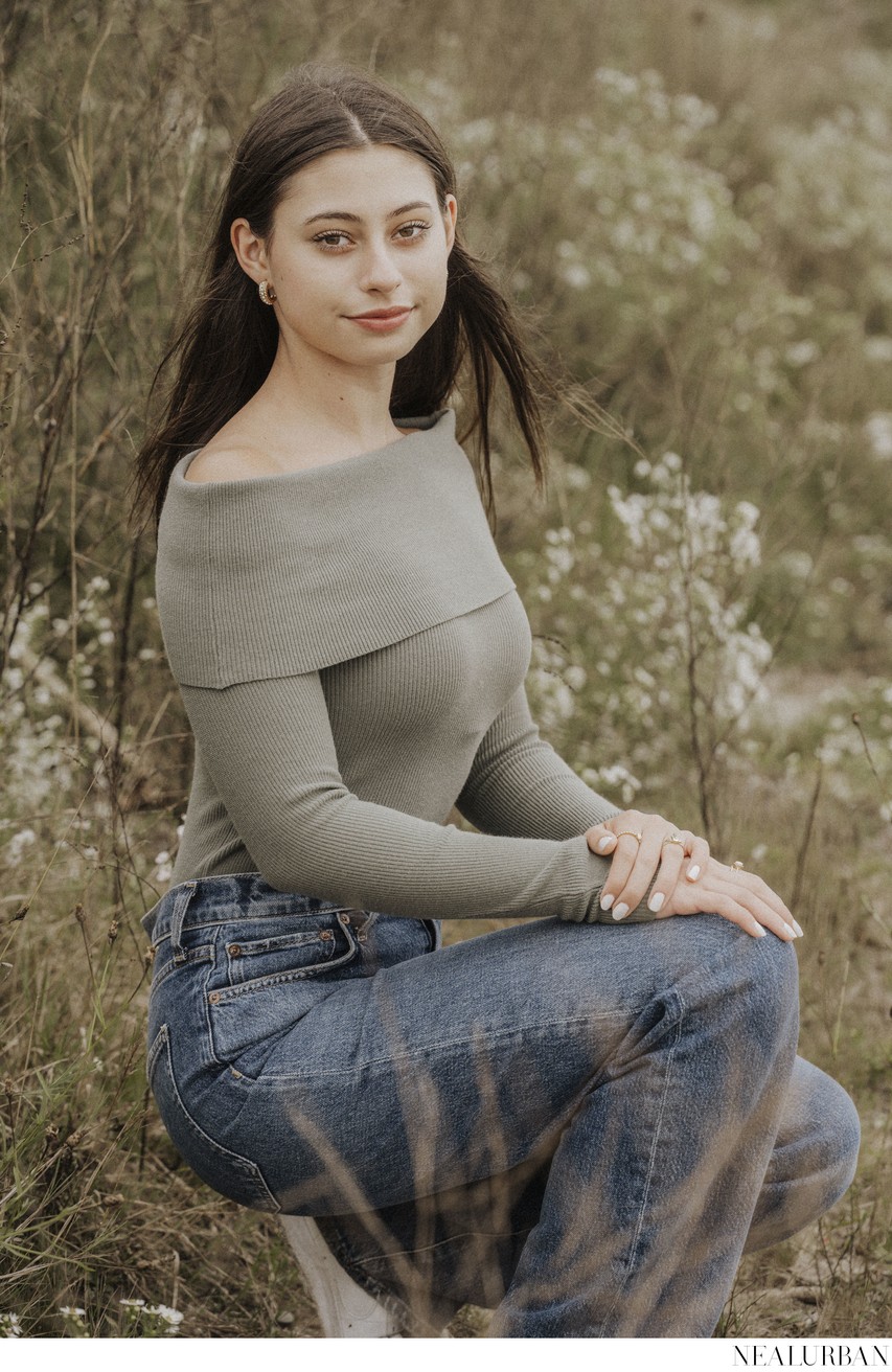 Simple High School Senior Photos at the Park