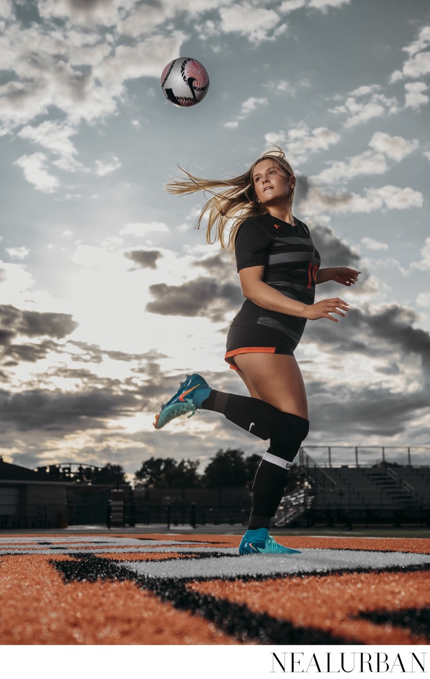 Senior Soccer Portrait Session