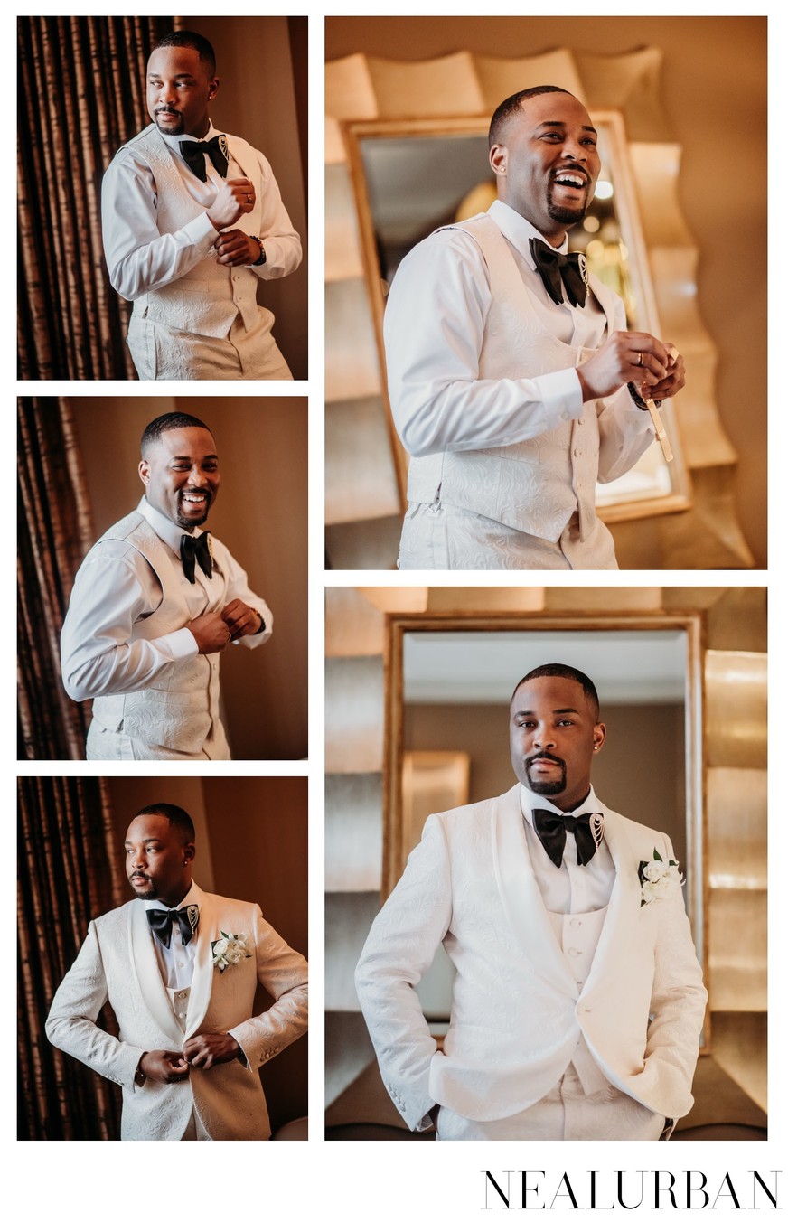 Groom Portraits at Curtis Hotel Buffalo NY