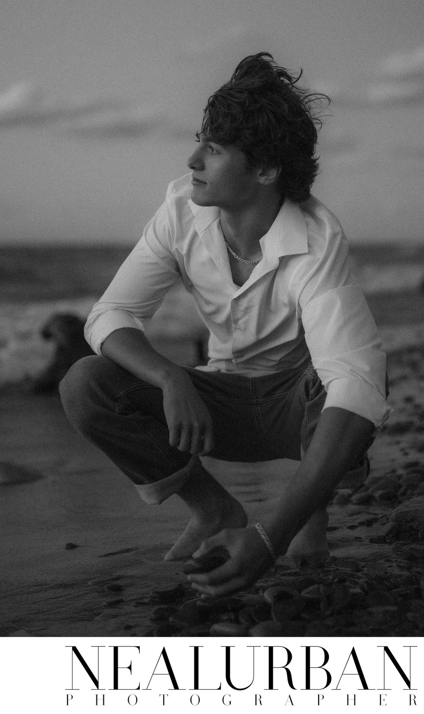 Calvin Klein Style Senior Session