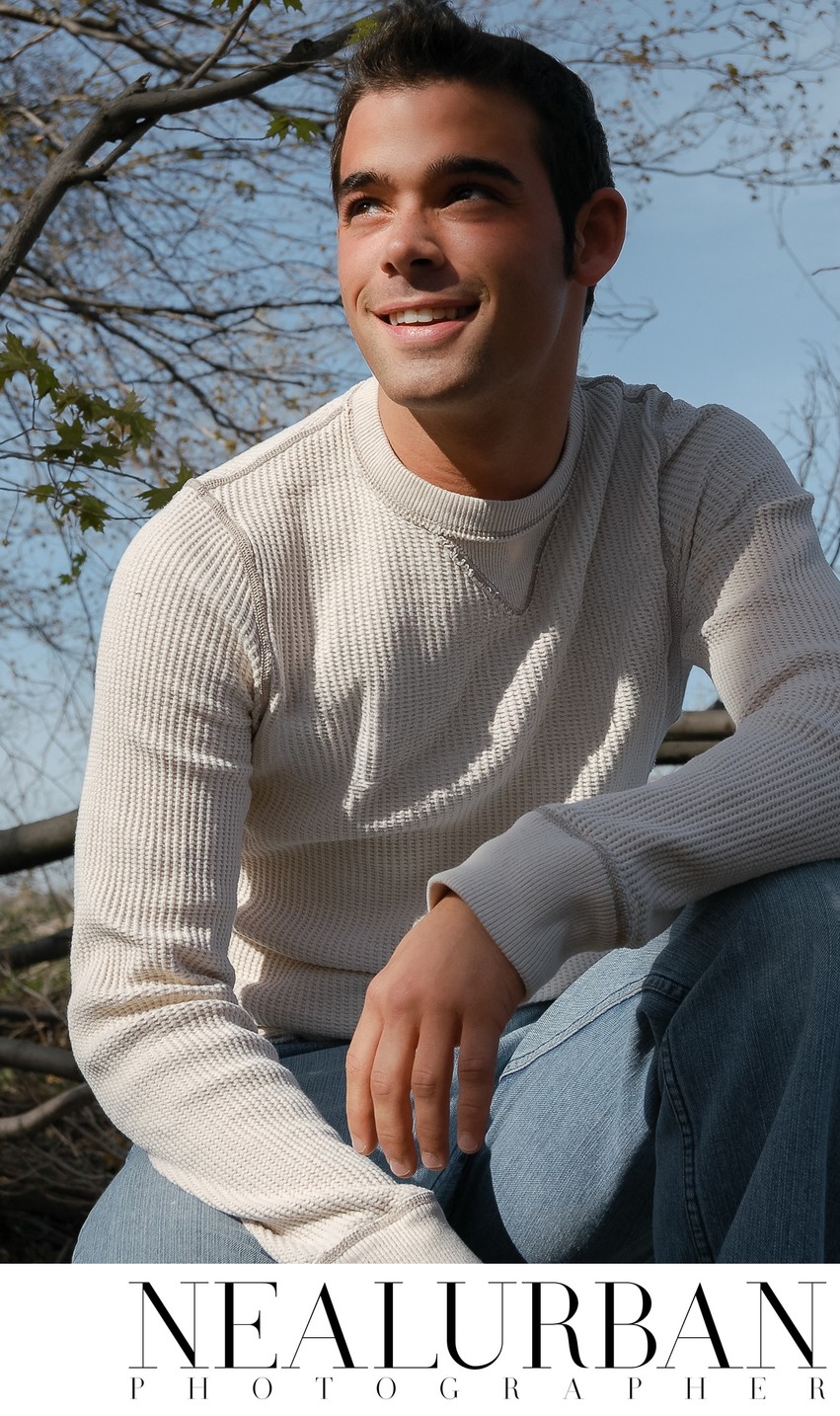 Rustic Style High School Senior Photos