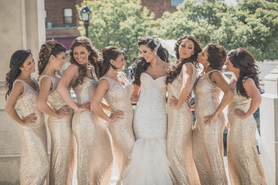 buffalo bridesmaids dresses photography italy basilica