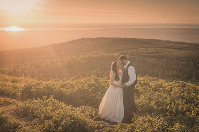 alaska wedding photographers in anchorage bride and groom flattop