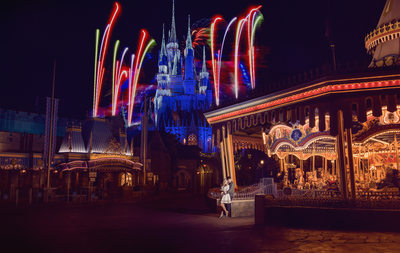 Engagement Session at Disney's Magic Kingdom