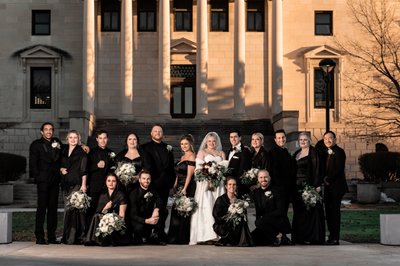 Wedding Party at University at Buffalo