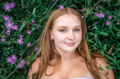 Flower Field Senior Session 