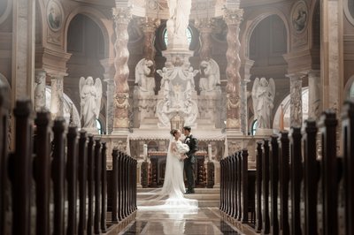 Our Lady of Victory Bride & Groom