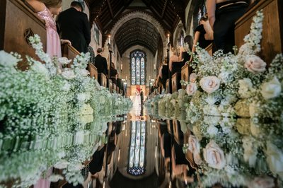 Wedding at St John Grace Church Buffalo NY