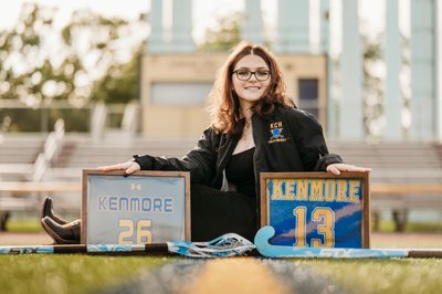 Field Hockey and Lacrosse Senior Portrait Session