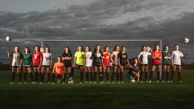 Years of Soccer Senior Portrait