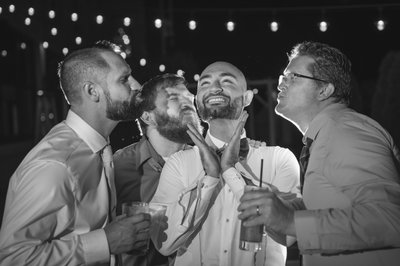 Groom on the Wedding Reception Dancefloor