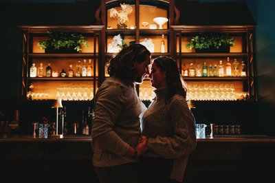 Engagement Session at The Show Buffalo NY