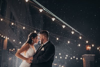 End of the Night Bride and Groom at Wurlitzer Events