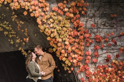 Fall Engagement Session at Joseph Davis Park NY