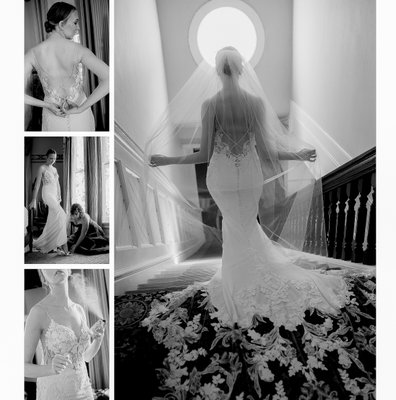 Bridal Portraits at the Athenaeum Hotel NY