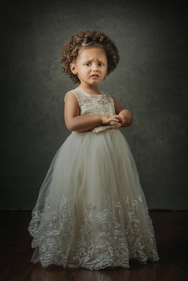 Vanity Fare Portrait of a little girl