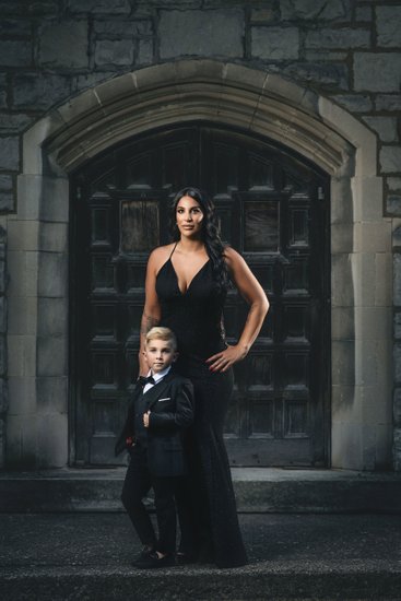 High Fashion Mother and Son