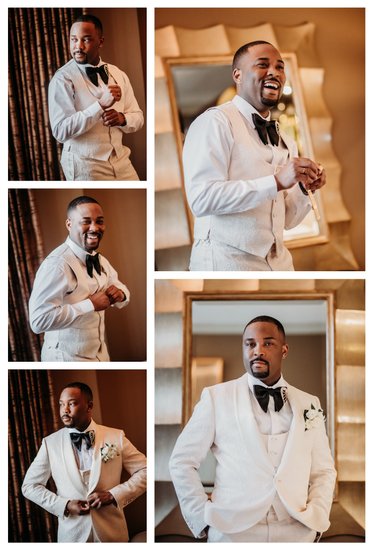 Groom Portraits at Curtis Hotel Buffalo NY