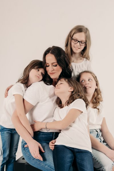 Mother & Daughters Studio Portraits