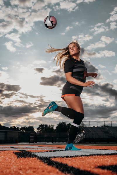 Senior Soccer Portrait Session