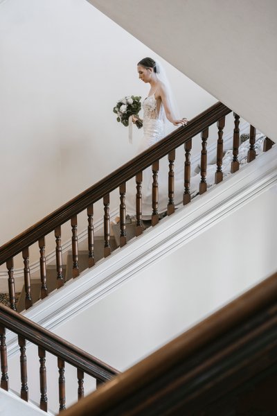 Bride at Athenaeum Hotel Chautauqua Institute NY