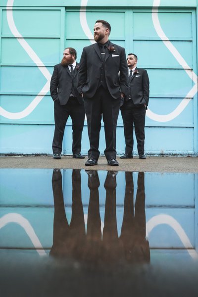 Falls Street Groom and Groomsmen