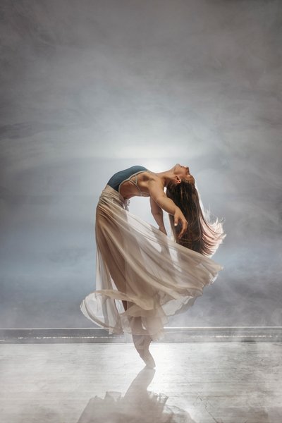 Ballet Dancer in Abandon Theater