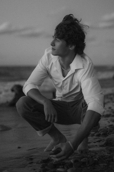 Calvin Klein Style Senior Session