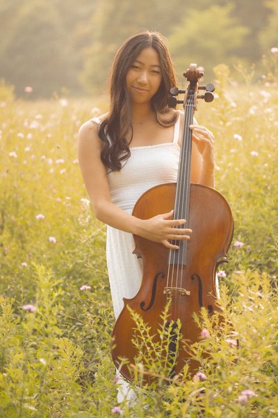 High School Senior and her Cello