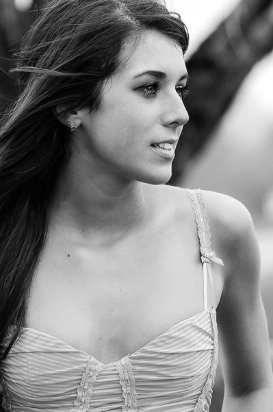 Outdoor Headshot for High School Senior