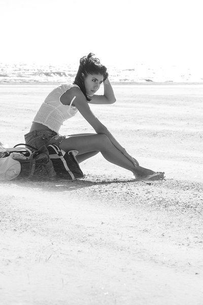 Beach Style High School Senior