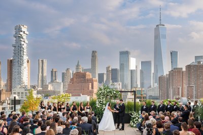 Tribeca Rooftop Wedding Ceremony