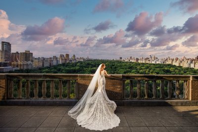 New York Athletic Club Wedding Bride Unique Photo