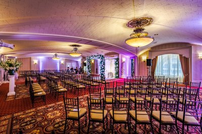 NYAC Wedding Presidents Room Wedding Ceremony Setup