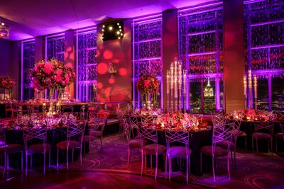 Rainbow Room NYC Wedding Reception Decor2