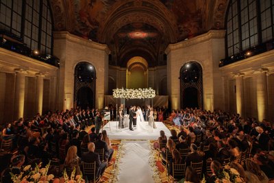 Cipriani 25 Broadway Jewish Wedding Ceremony