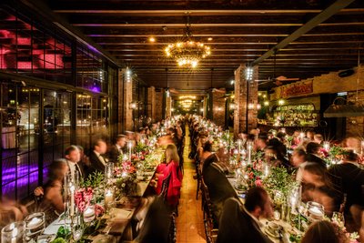 Bowery Hotel Wedding Reception